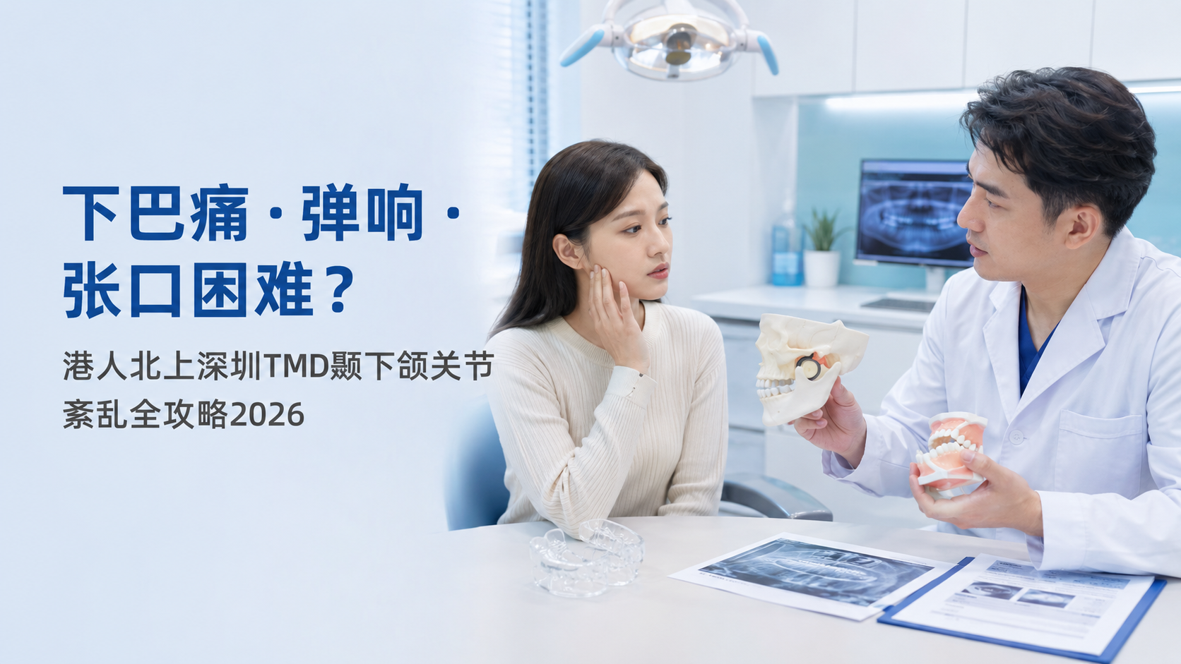 下巴痛・弹响・张口困难？港人北上深圳TMD颞下颌关节紊乱全攻略2026