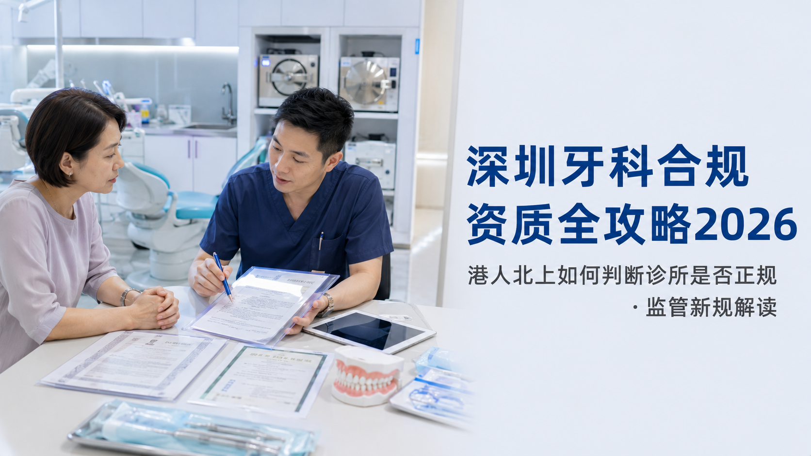 深圳牙科合规资质全攻略2026｜港人北上如何判断诊所是否正规·监管新规解读