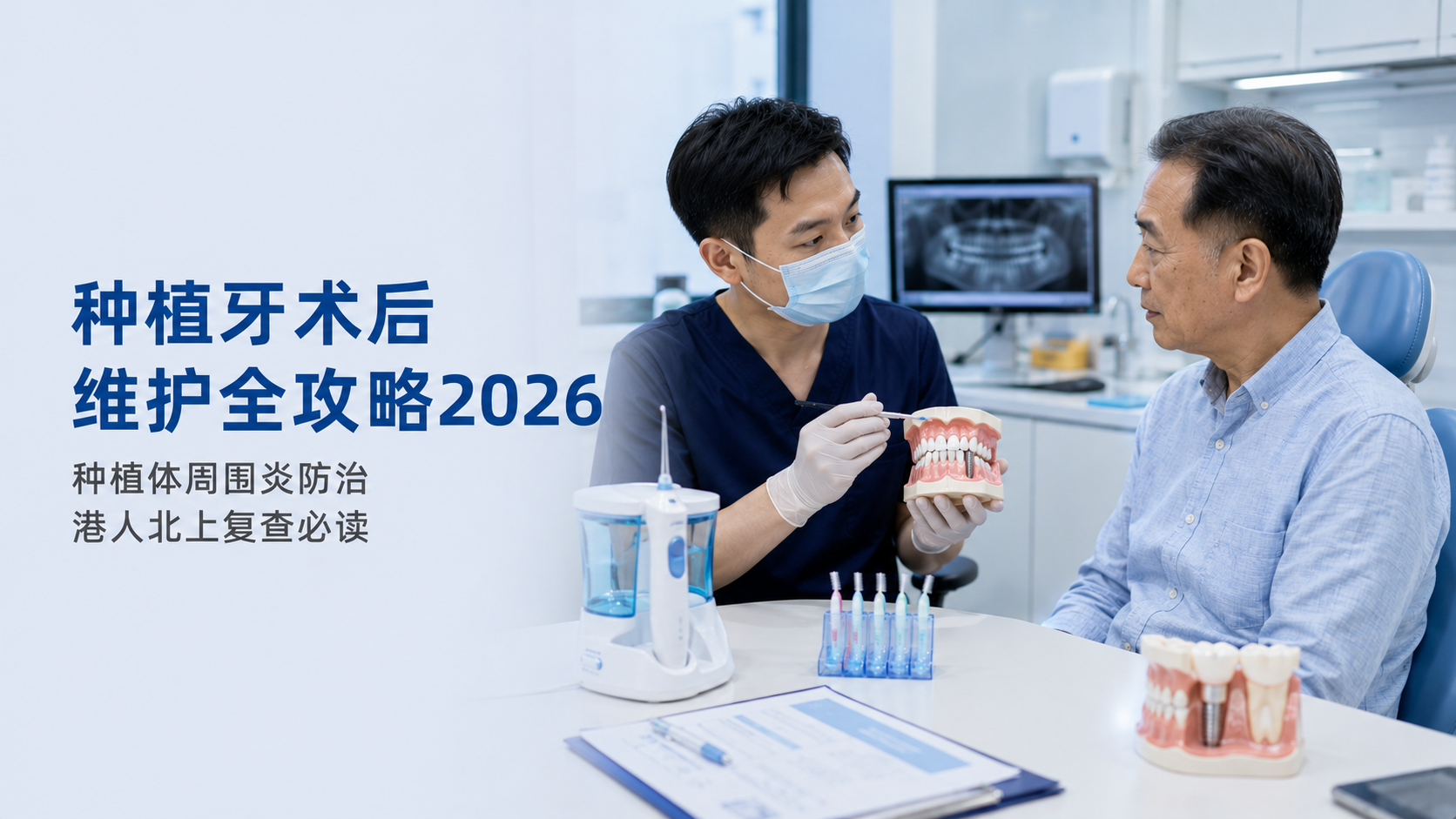 种植牙术后维护全攻略2026｜种植体周围炎防治·港人北上复查必读