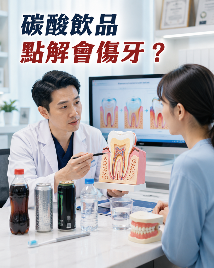 長期飲汽水會傷牙？酸蝕、蛀牙與護理提醒插图