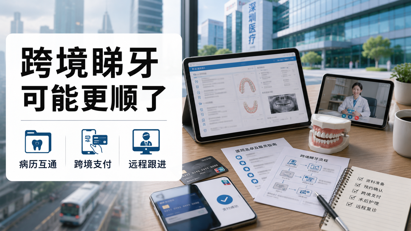 跨境睇牙，可能更順了