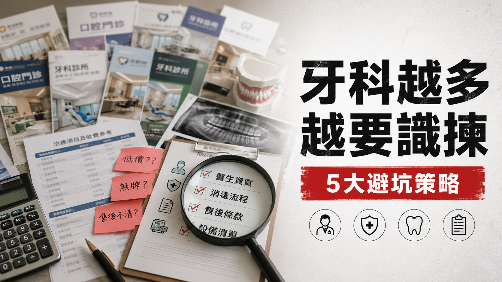 牙科越多，越要識揀