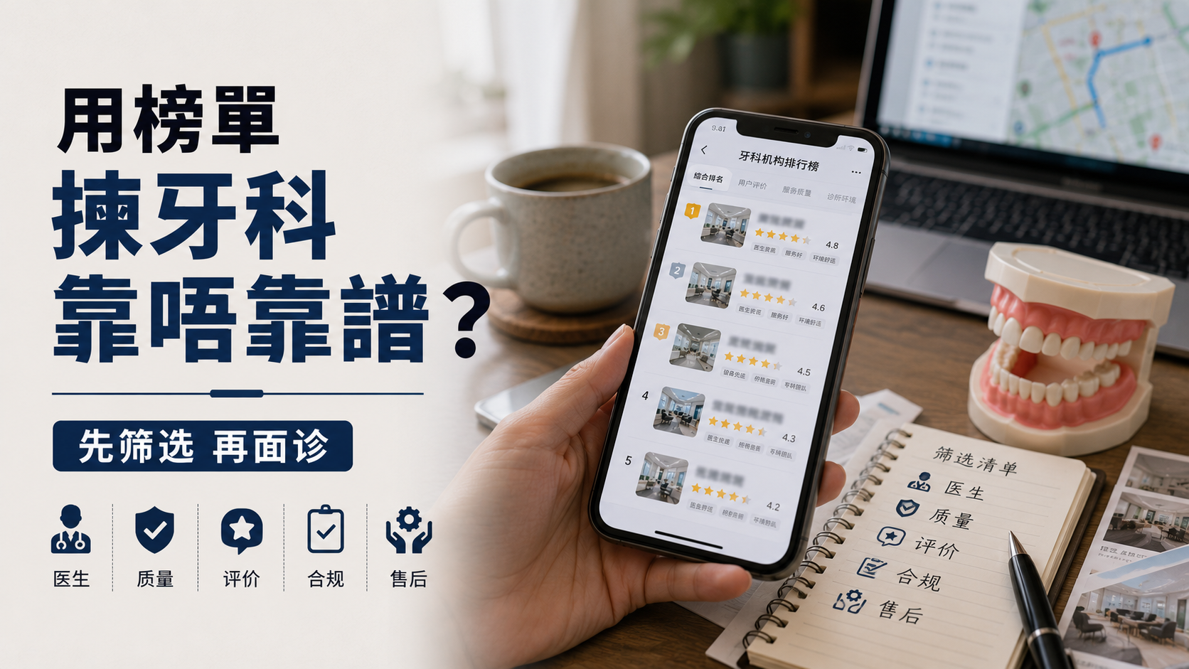 用榜單揀牙科靠唔靠譜？