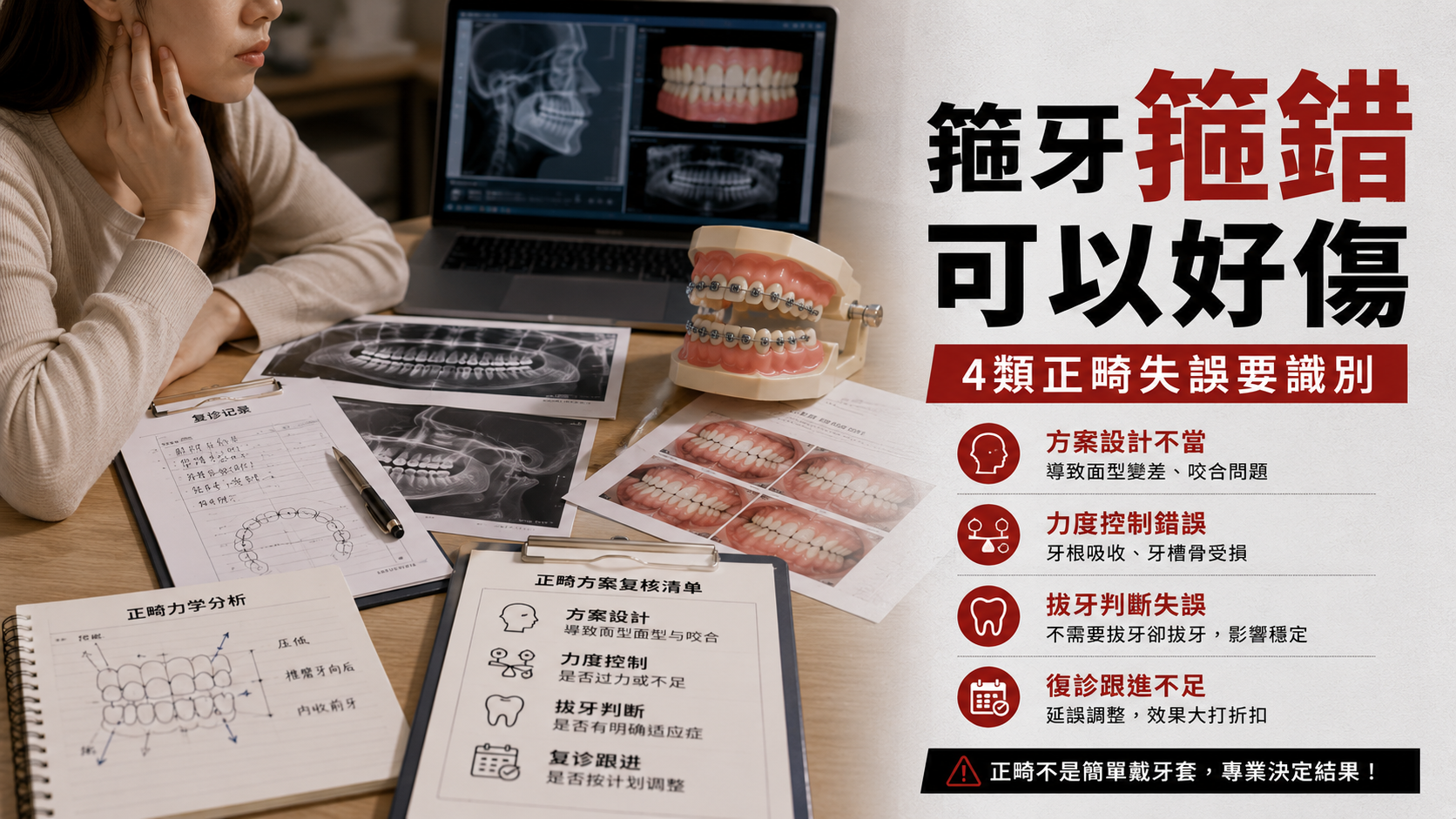 箍牙箍錯 可以好傷