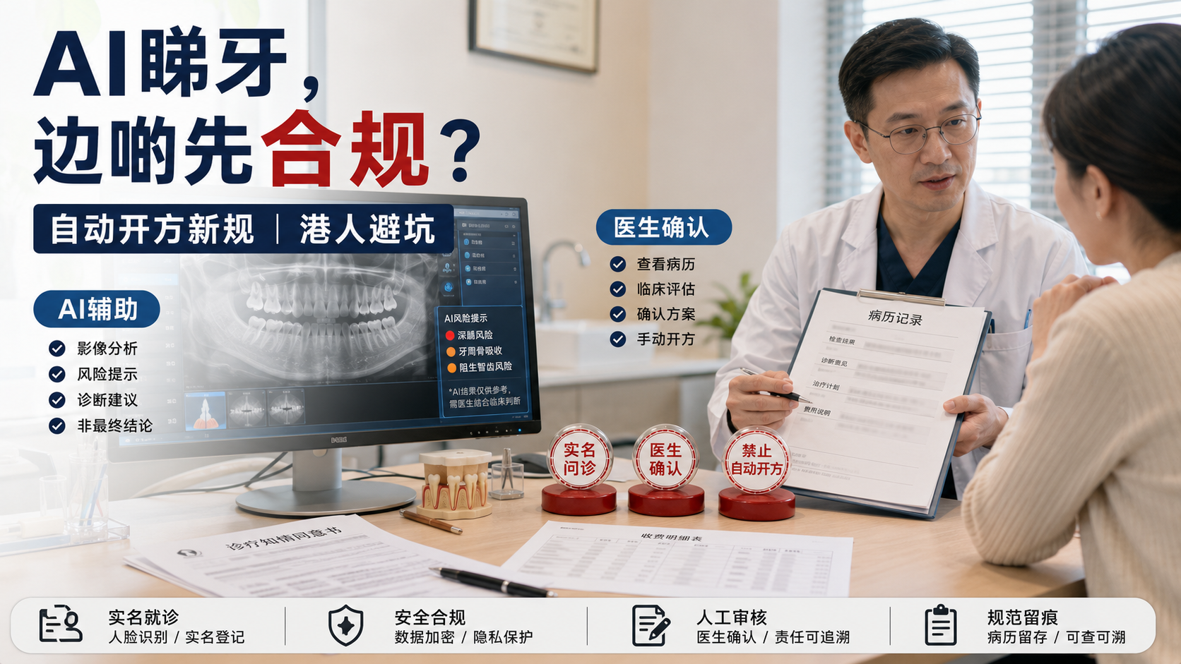 深圳睇牙AI诊断合规要点