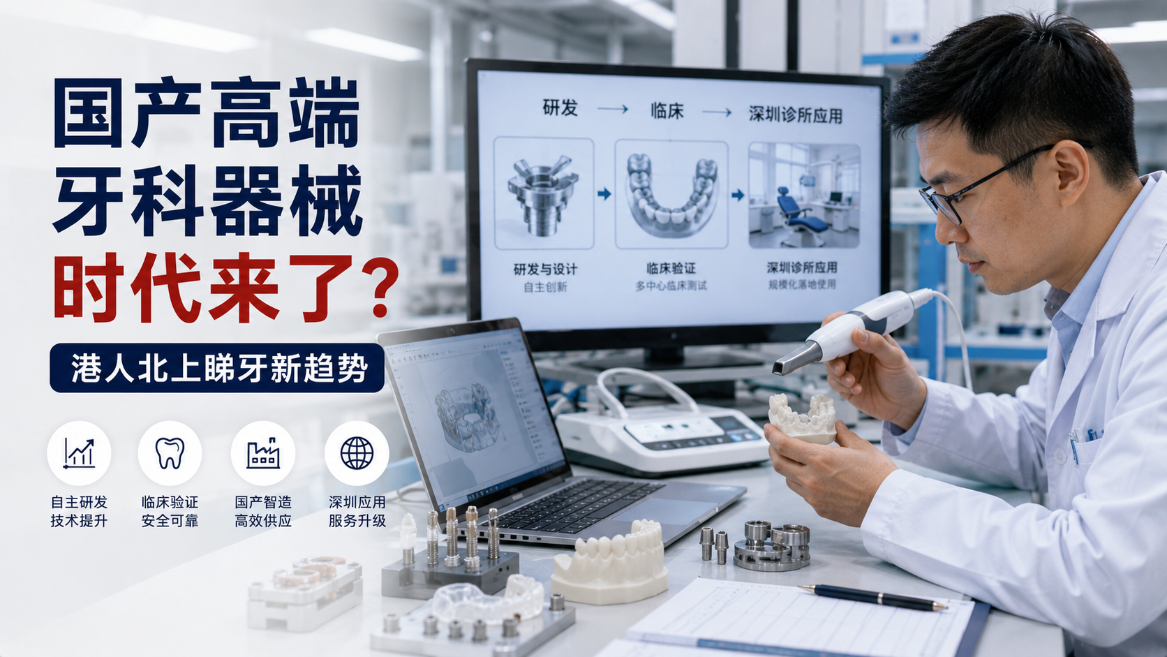 港人北上深圳睇牙用国产高端器械新时代
