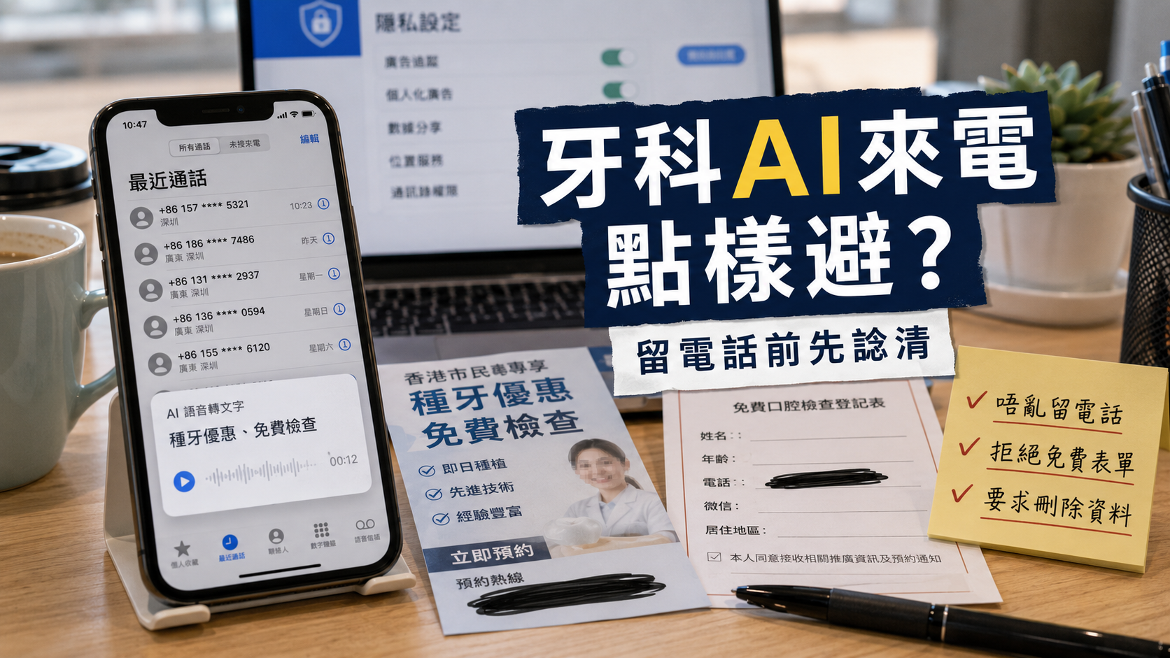 口腔AI騷擾電話避坑2026