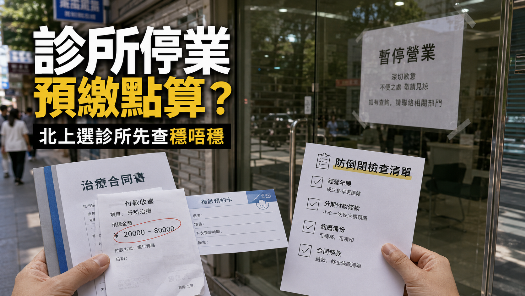 牙科診所停業點算2026