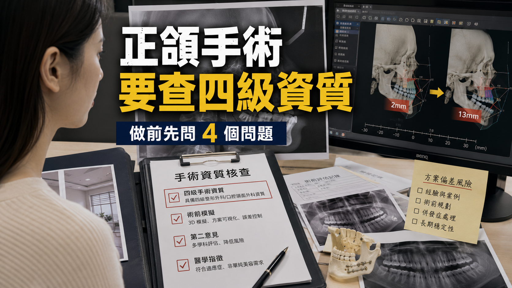 正頜手術 要查四級資質