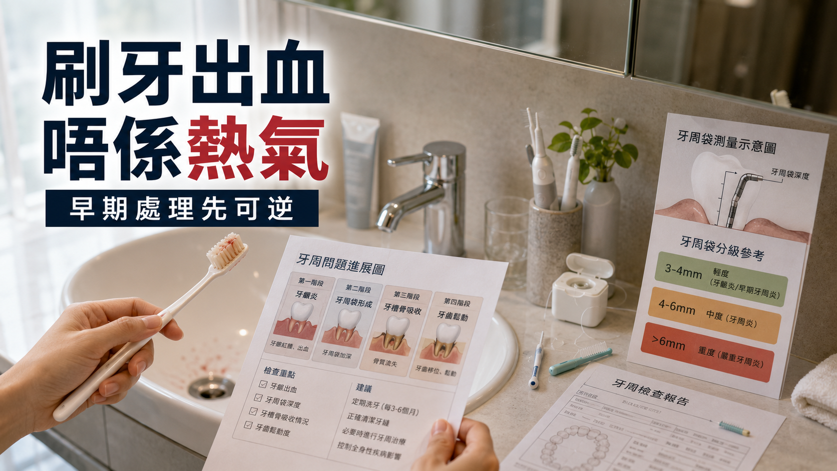 牙齦出血信號