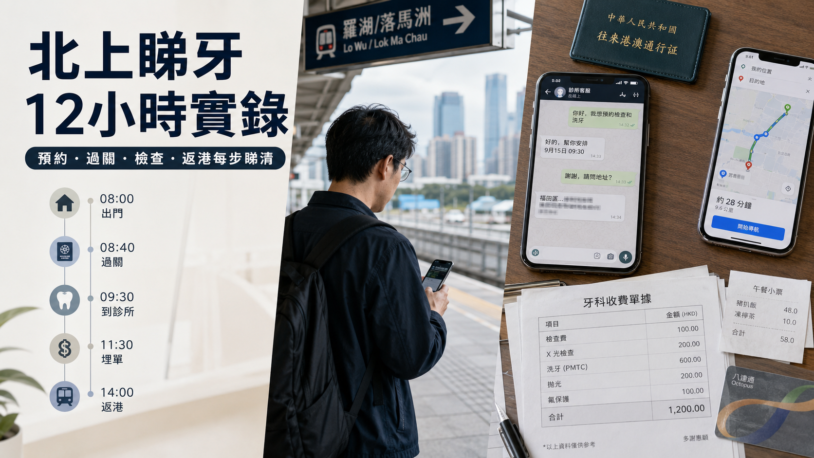 北上睇牙12小時實錄
