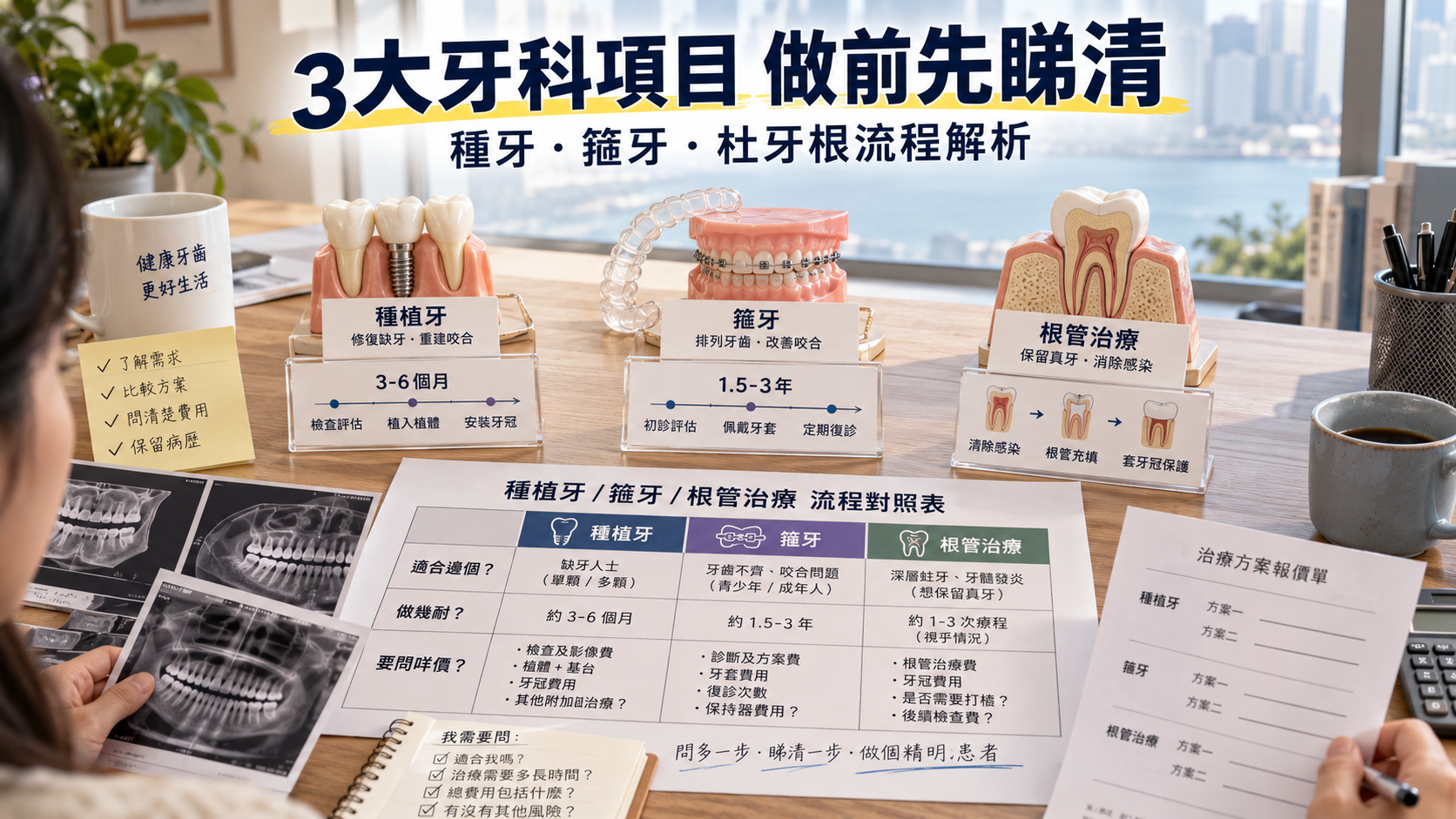 3大牙科項目 做前先睇清