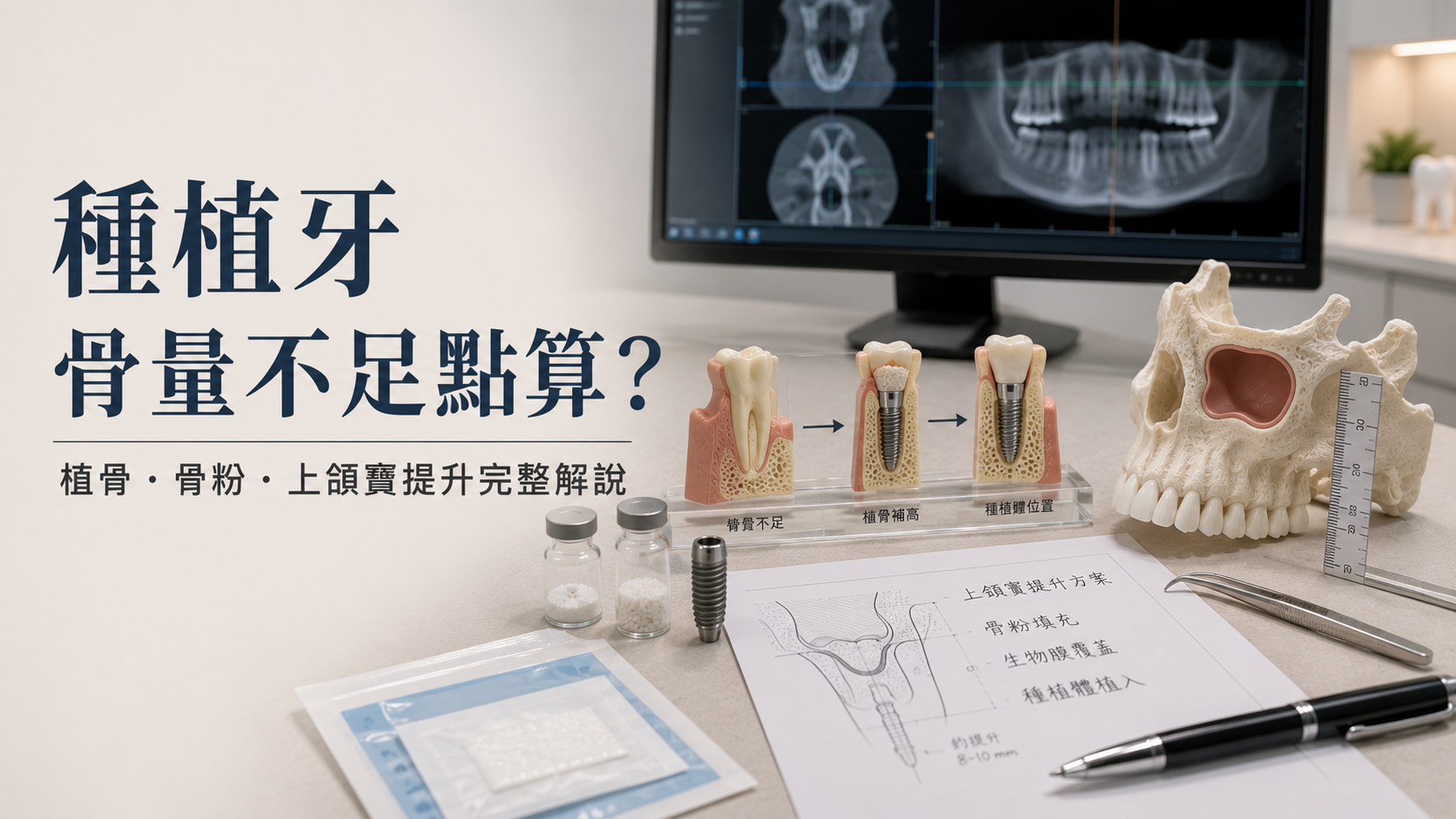 種植牙骨量不足點算？植骨・骨粉・上頜竇提升完整解說｜港人北上深圳種牙必讀