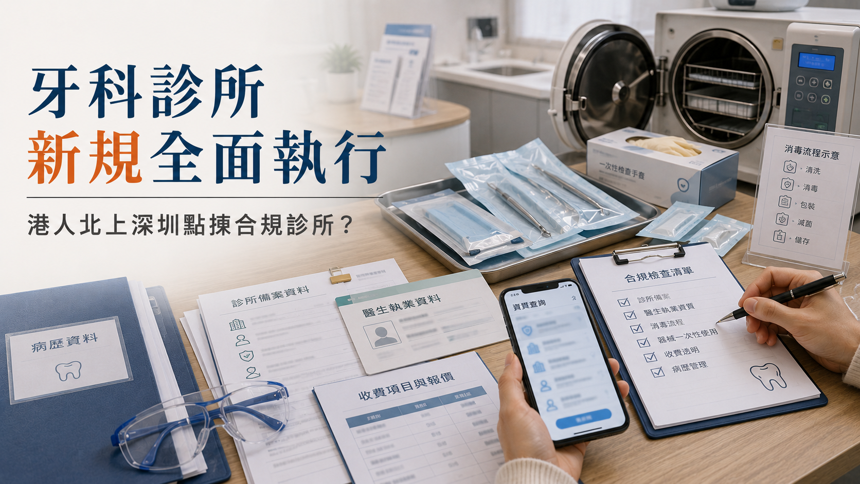 2026年7月1日衛健委牙科診所新規全面執行｜港人北上深圳睇牙點揀合規診所？