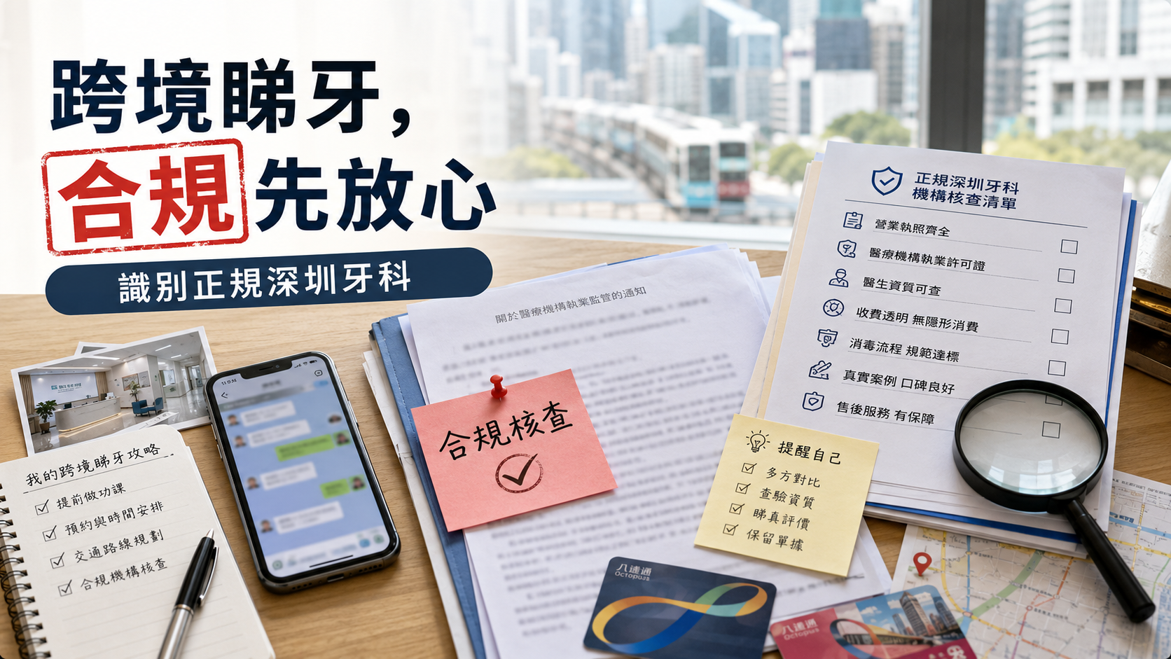 跨境睇牙，合規先放心