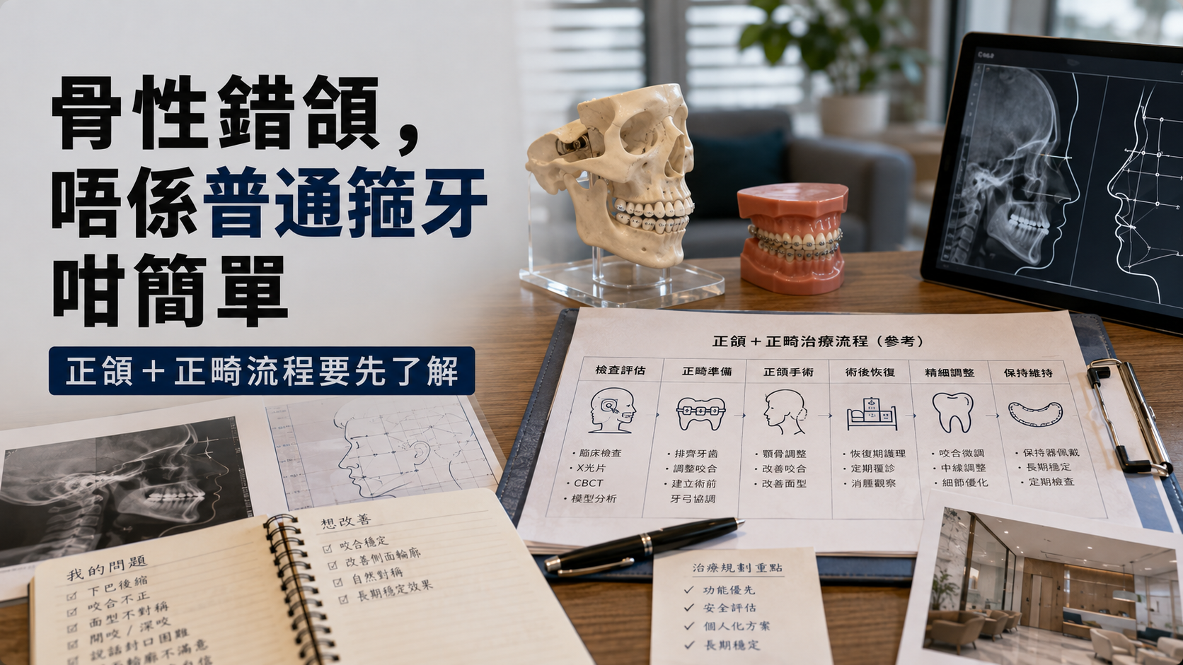 骨性錯頜，唔係普通箍牙咁簡單