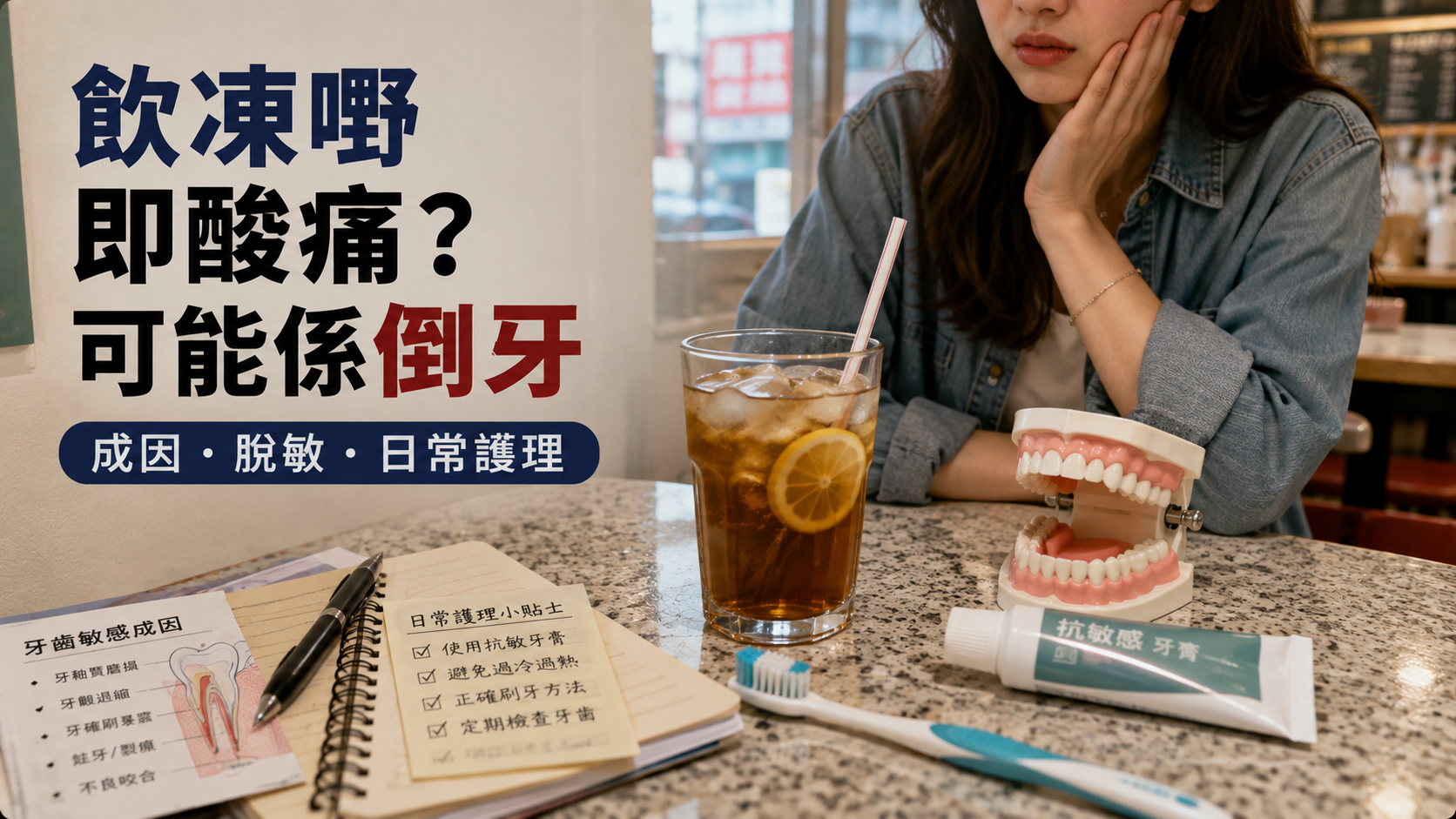 飲凍嘢即酸痛？可能係倒牙