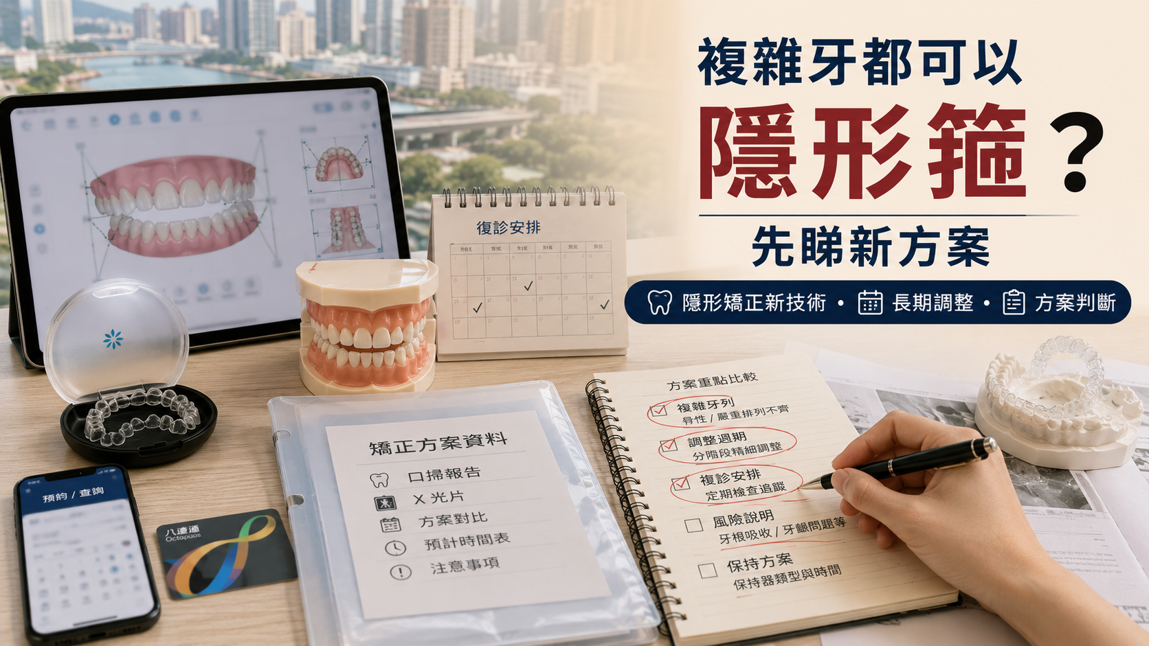 複雜牙都可以隱形箍？先睇新方案