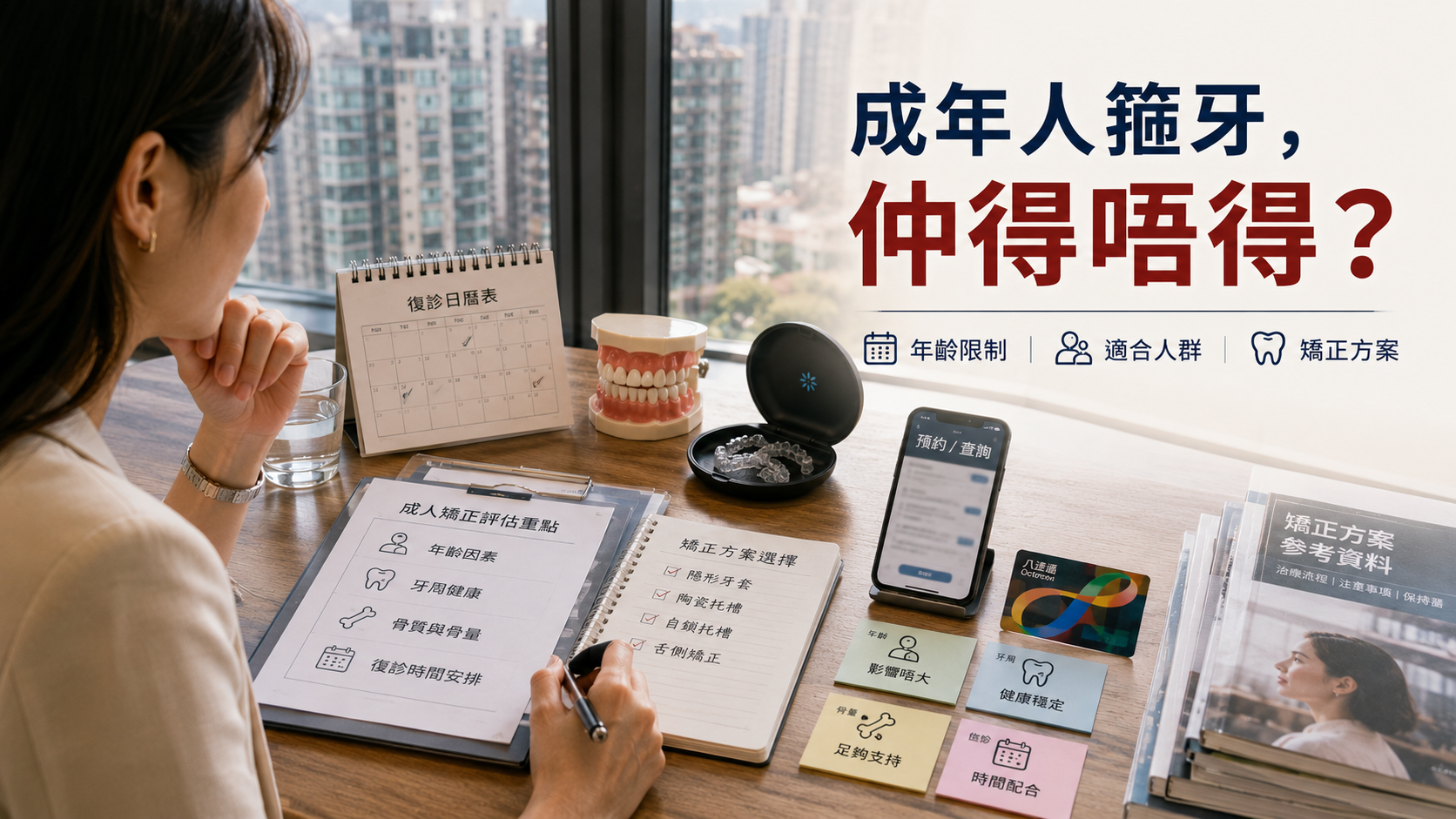 成年人箍牙，仲得唔得？