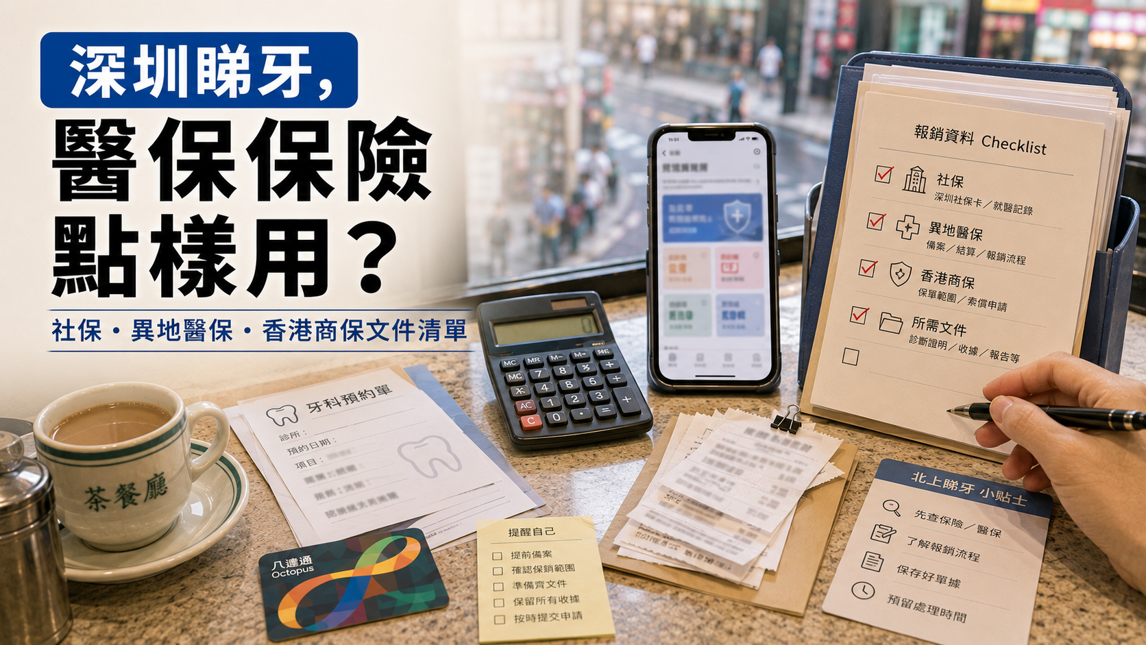 深圳睇牙，醫保保險點樣用？