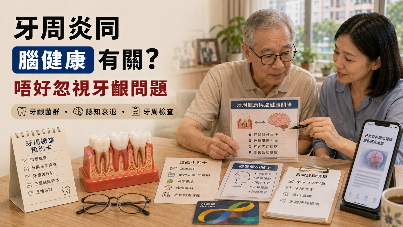 牙周炎同腦健康有關？唔好忽視牙齦問題