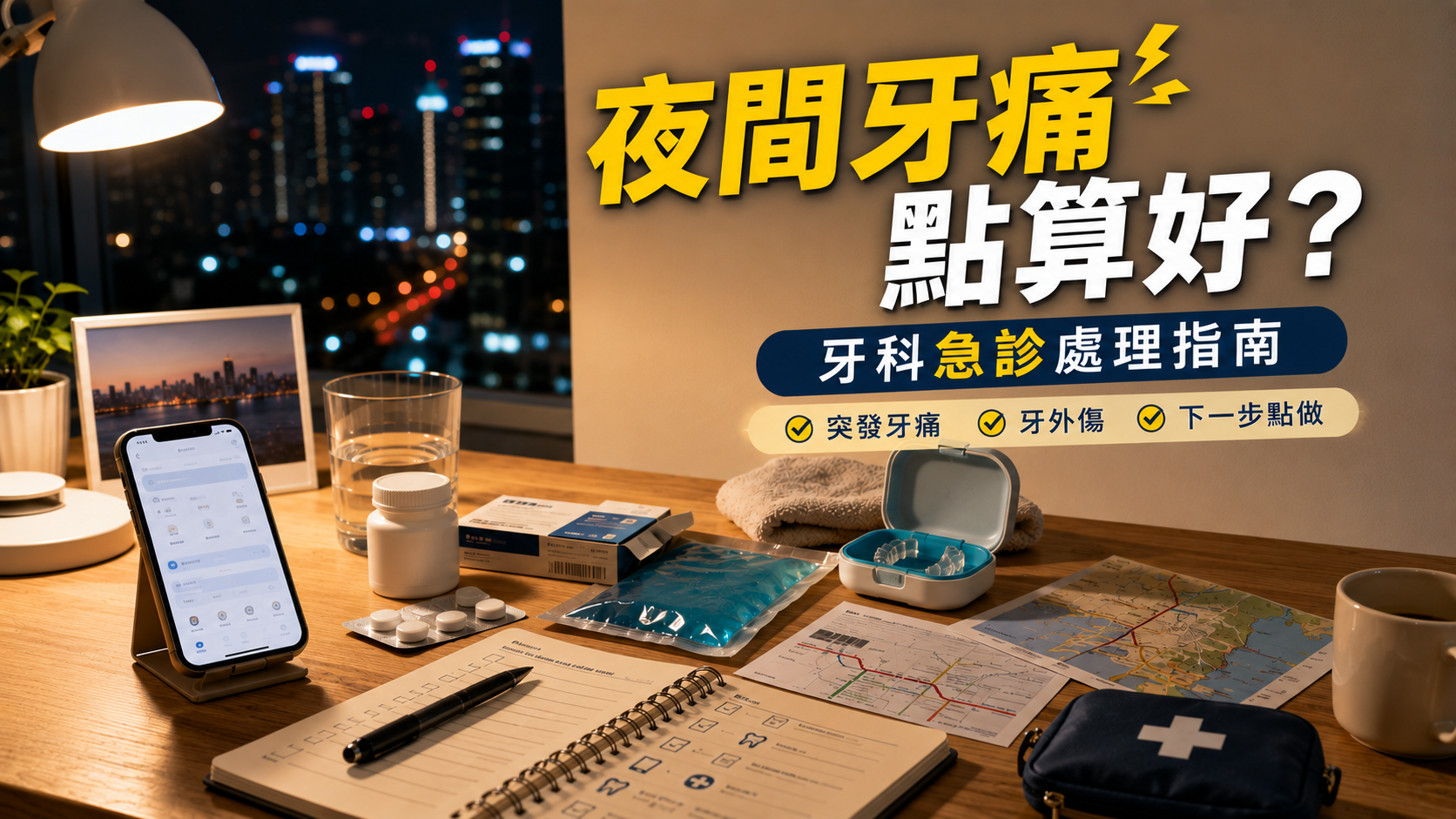 牙科急診全攻略