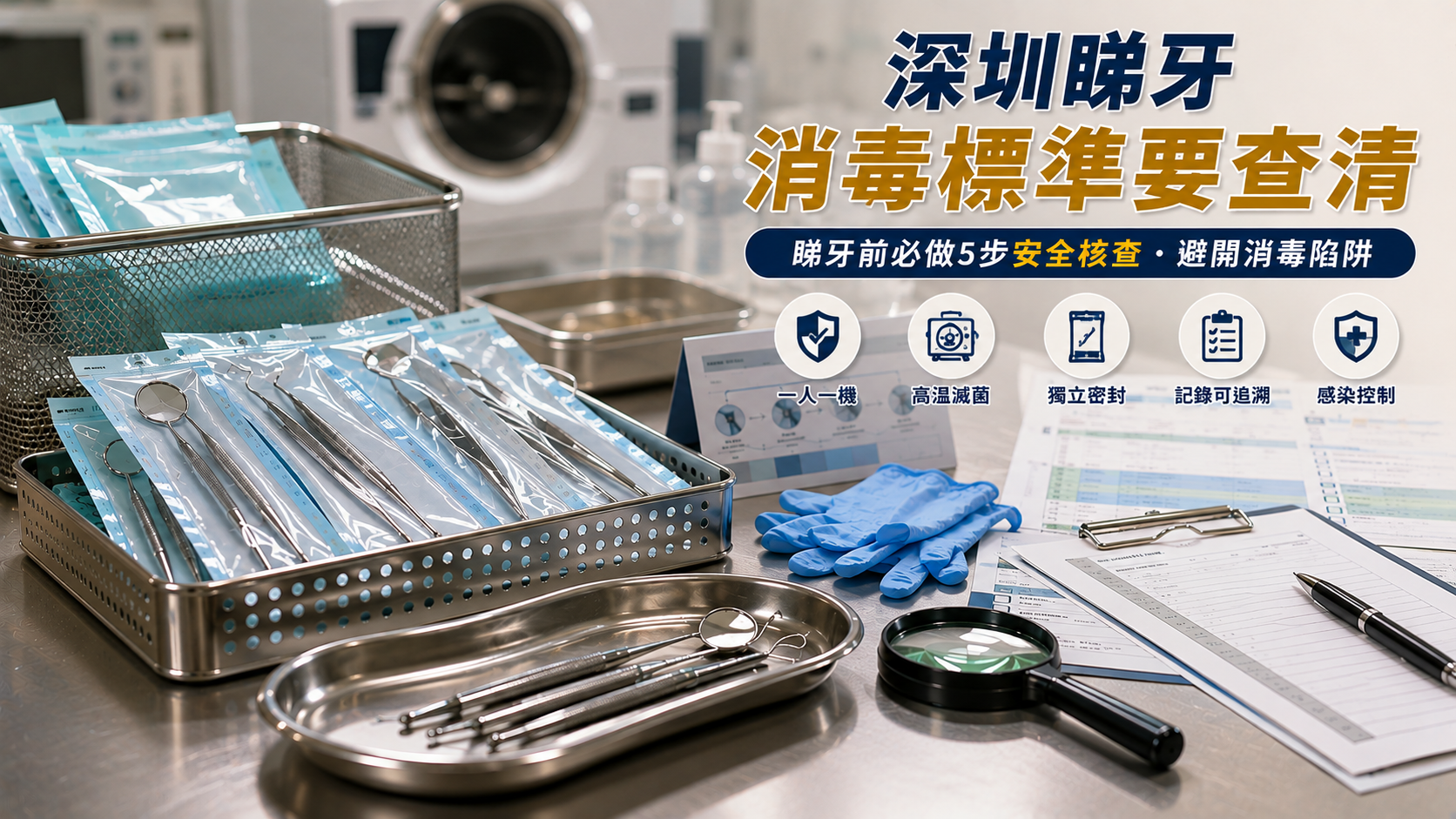 深圳牙科診所消毒，全與感染控制標準全攻略