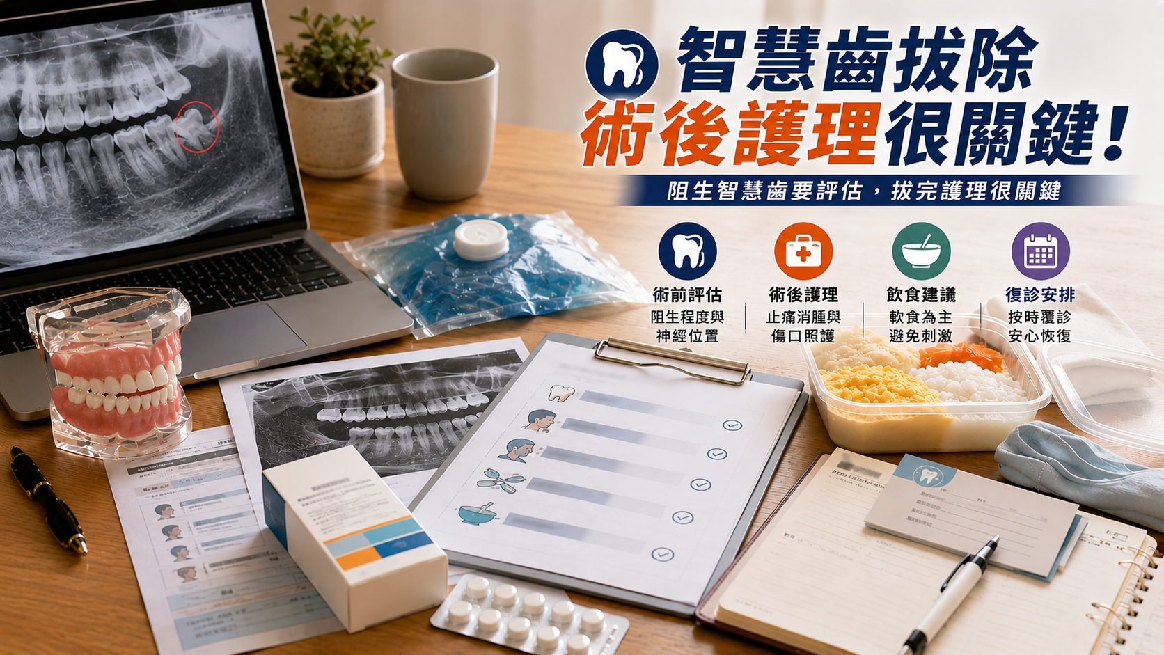 阻生智慧齒・微創拔除・術後護理全解析