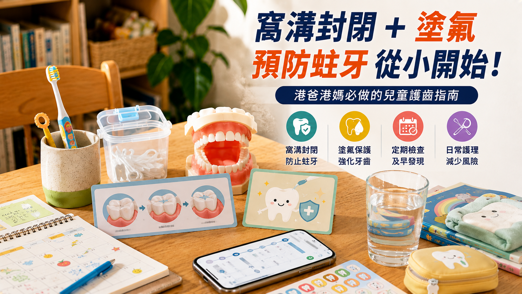 深圳兒童齒科窩溝封閉・塗氟預防齲齒全攻略