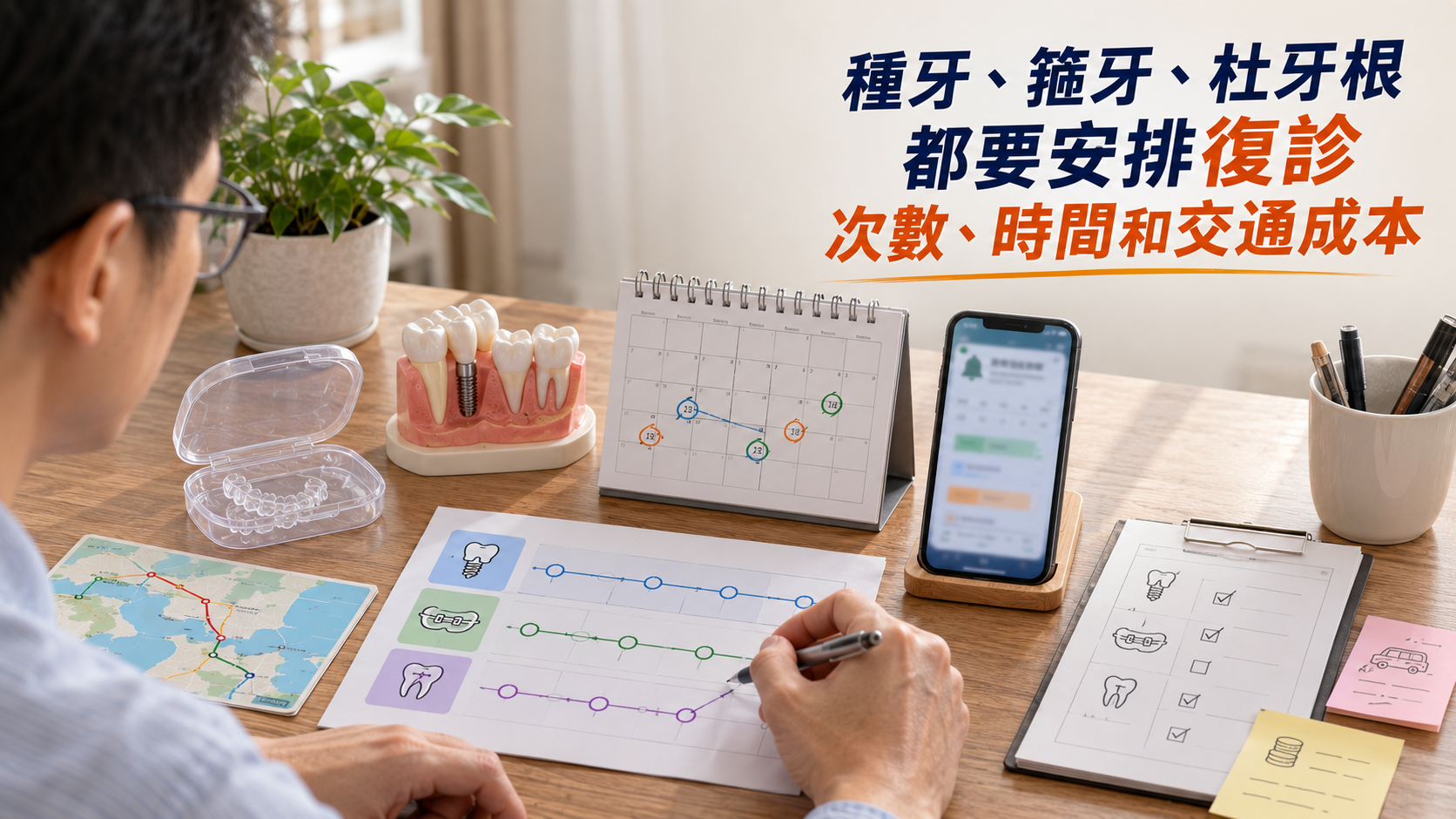 北上睇牙，覆診成本要先計清