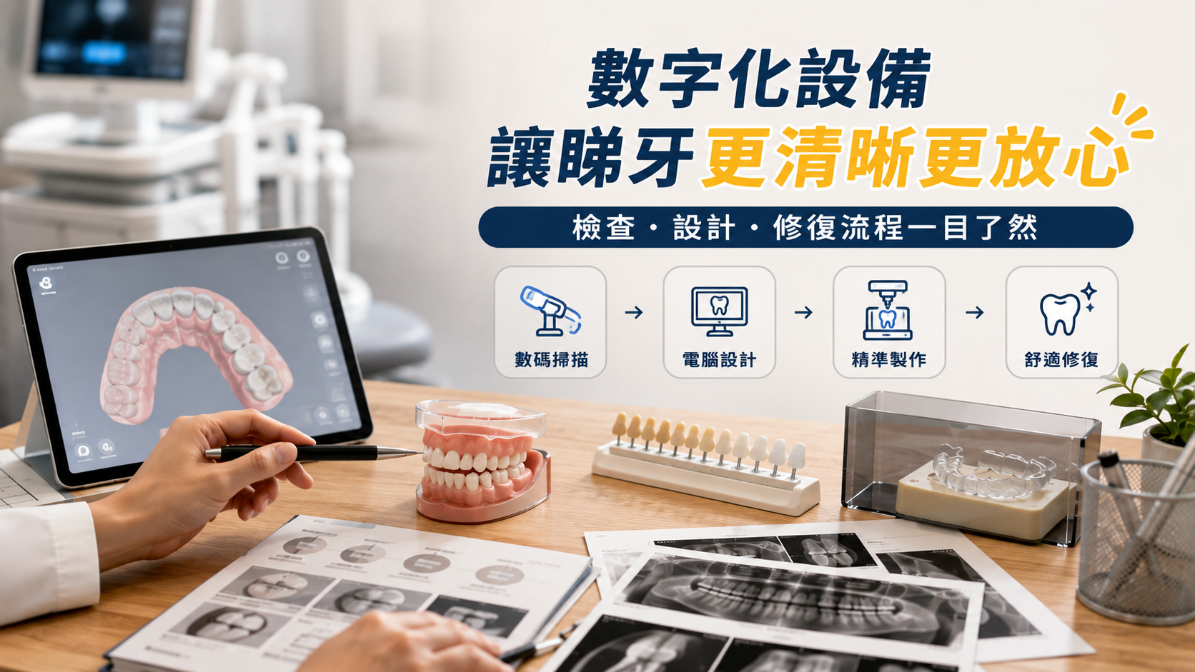 數位化睇牙，設備點樣影響治療？