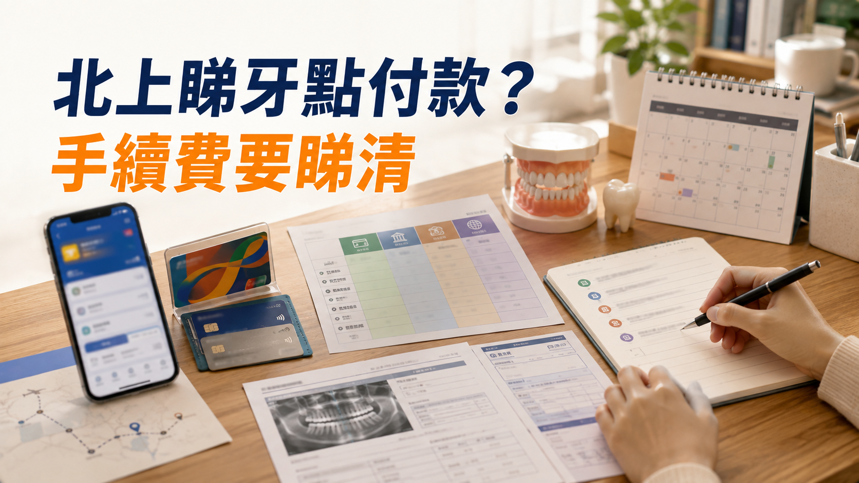 北上睇牙點付款？手續費要睇清