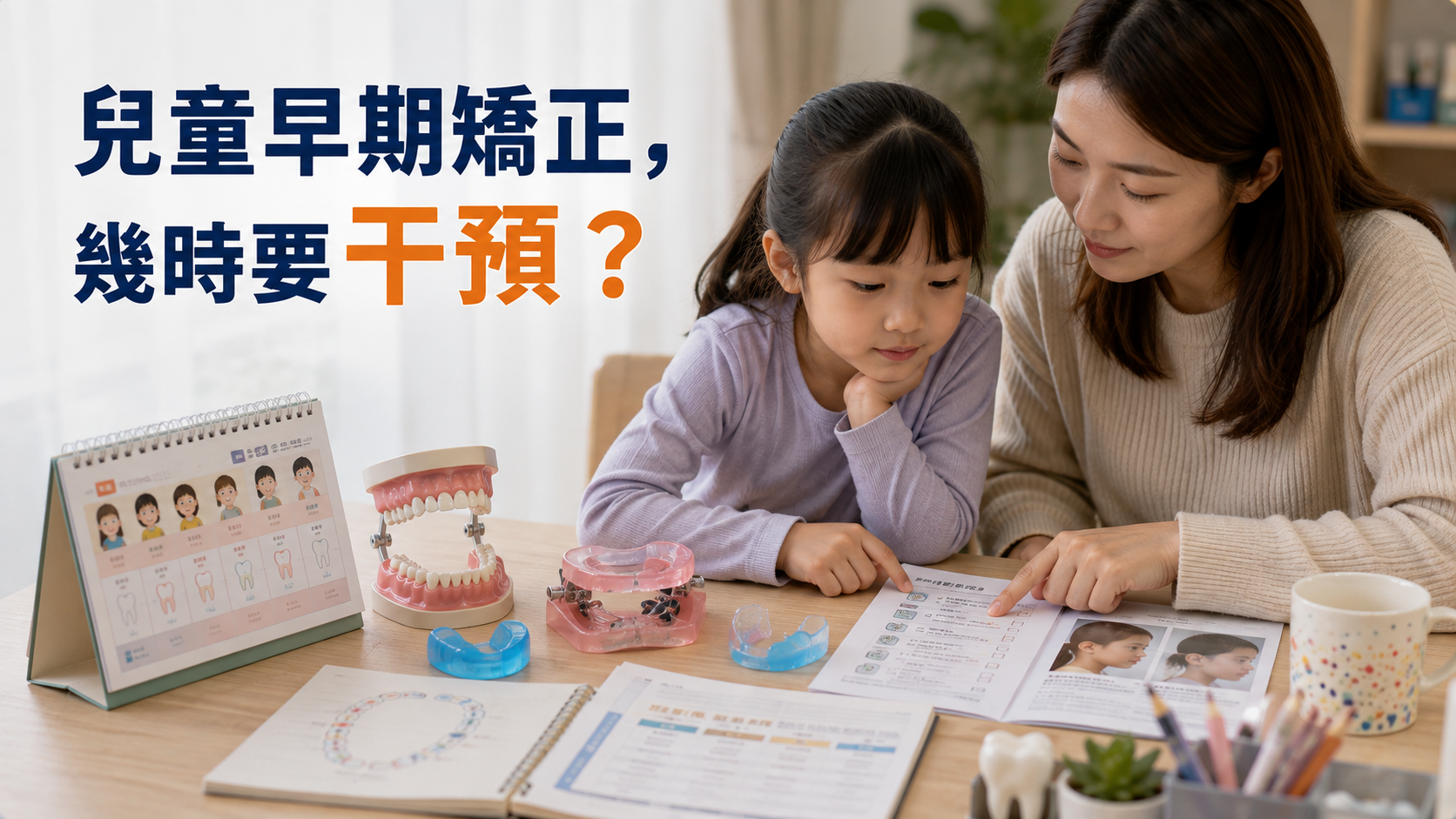 兒童早期矯正，幾時要干預？