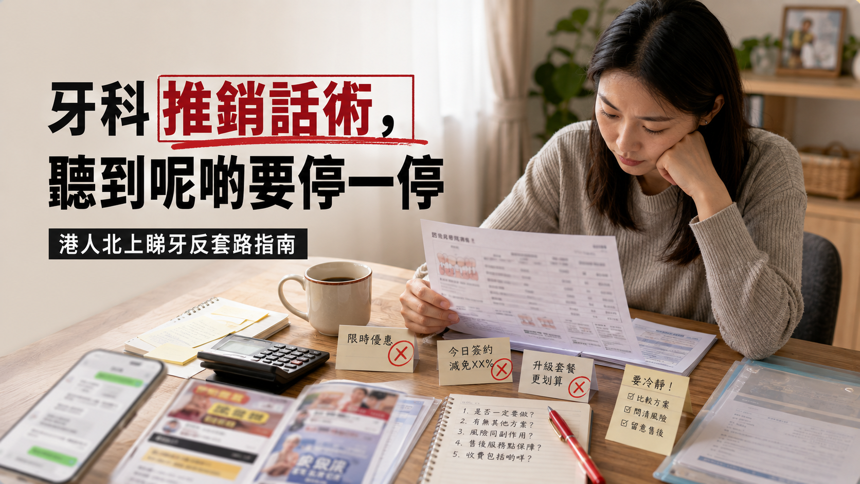 牙科推銷話術，聽到呢啲要停一停