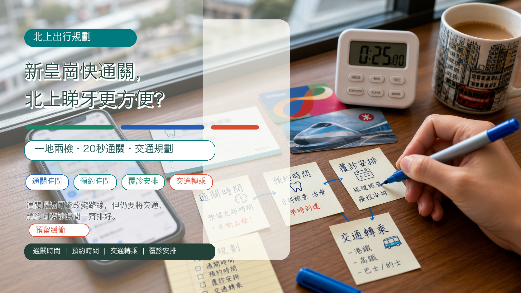 新皇崗快通關，北上睇牙更方便？