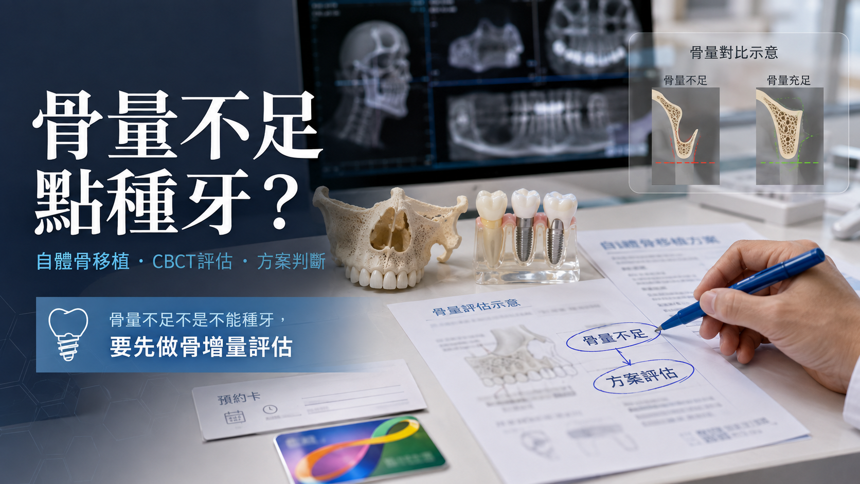 骨量不足種牙終極方案