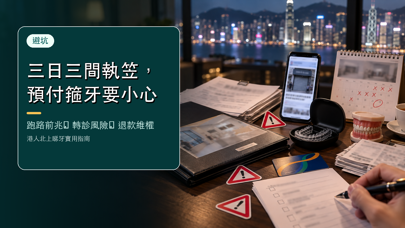 港人北上箍牙・預付式消費識別關門前兆