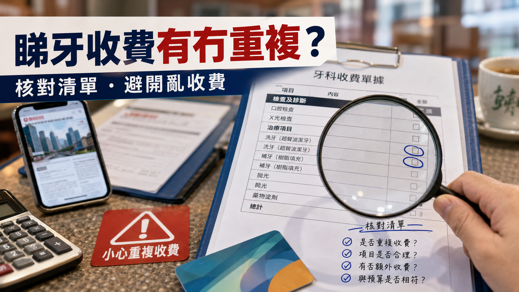 口腔醫院重複收費被罰