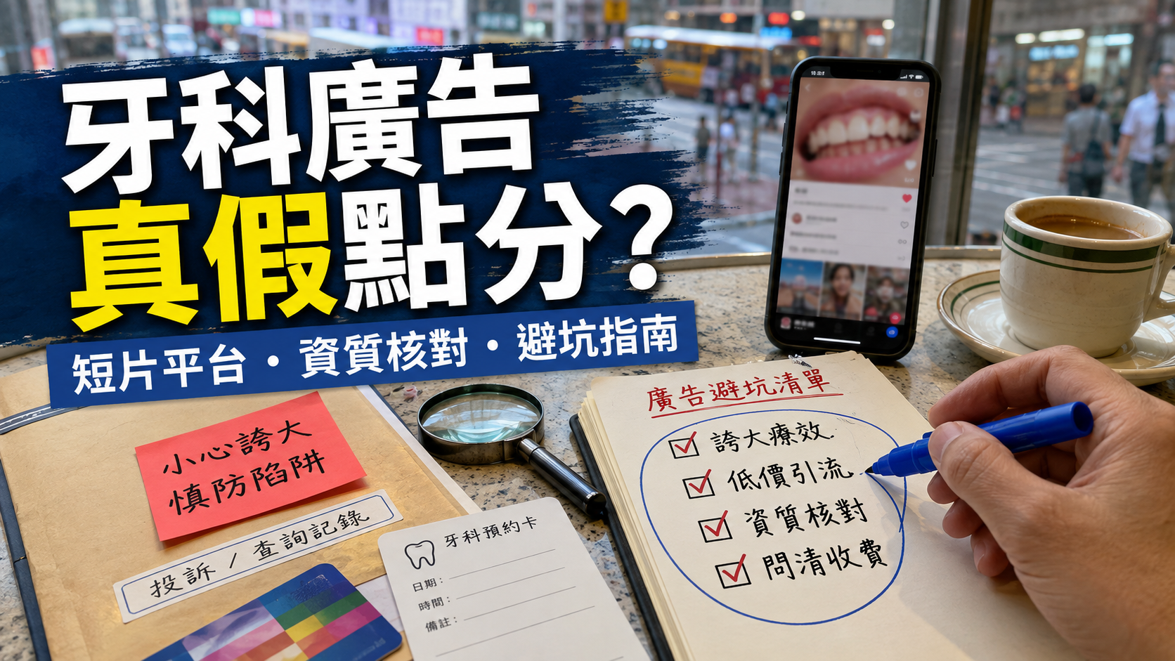 牙科广告真假区分