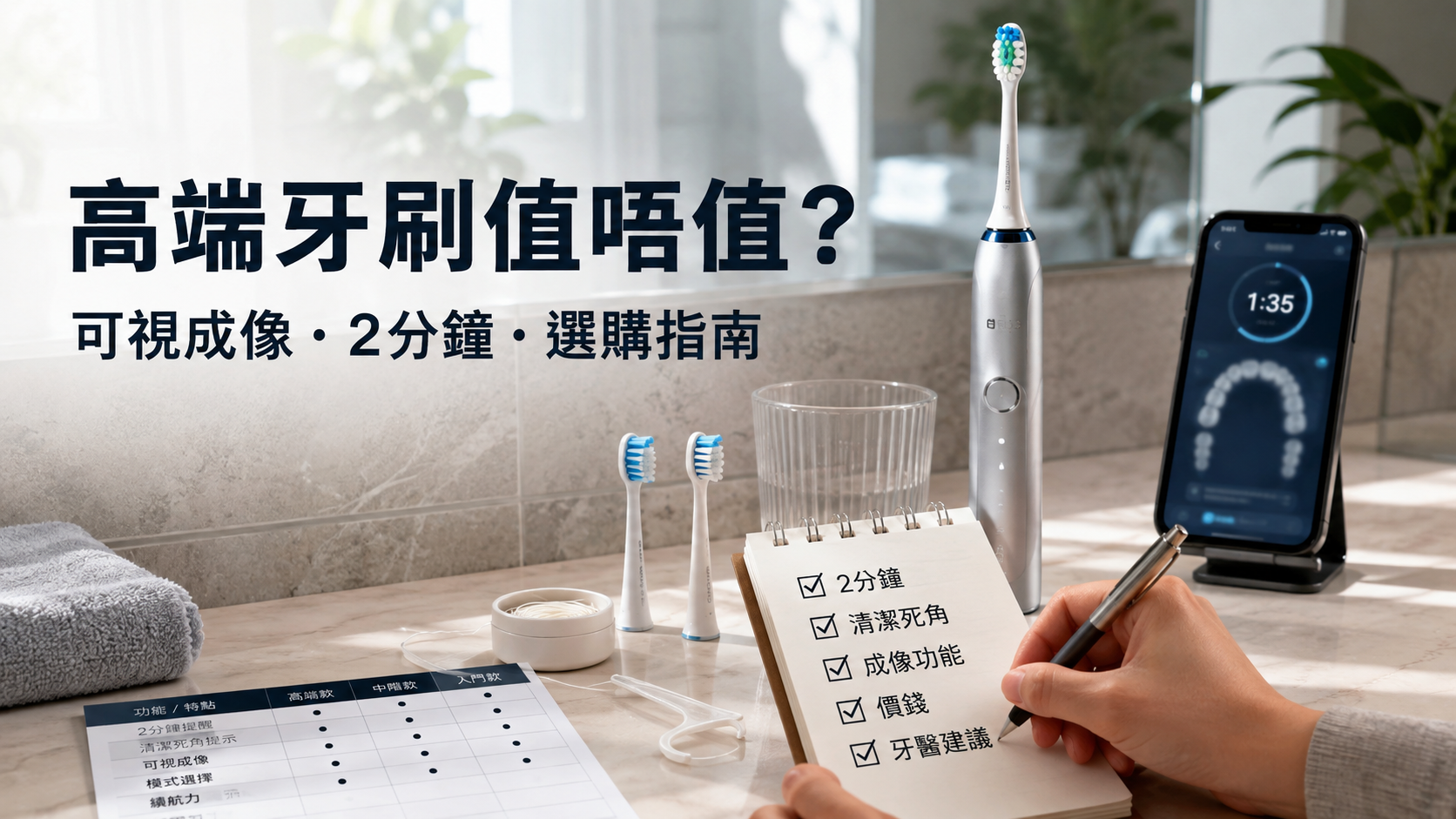 戴森可視成像牙刷