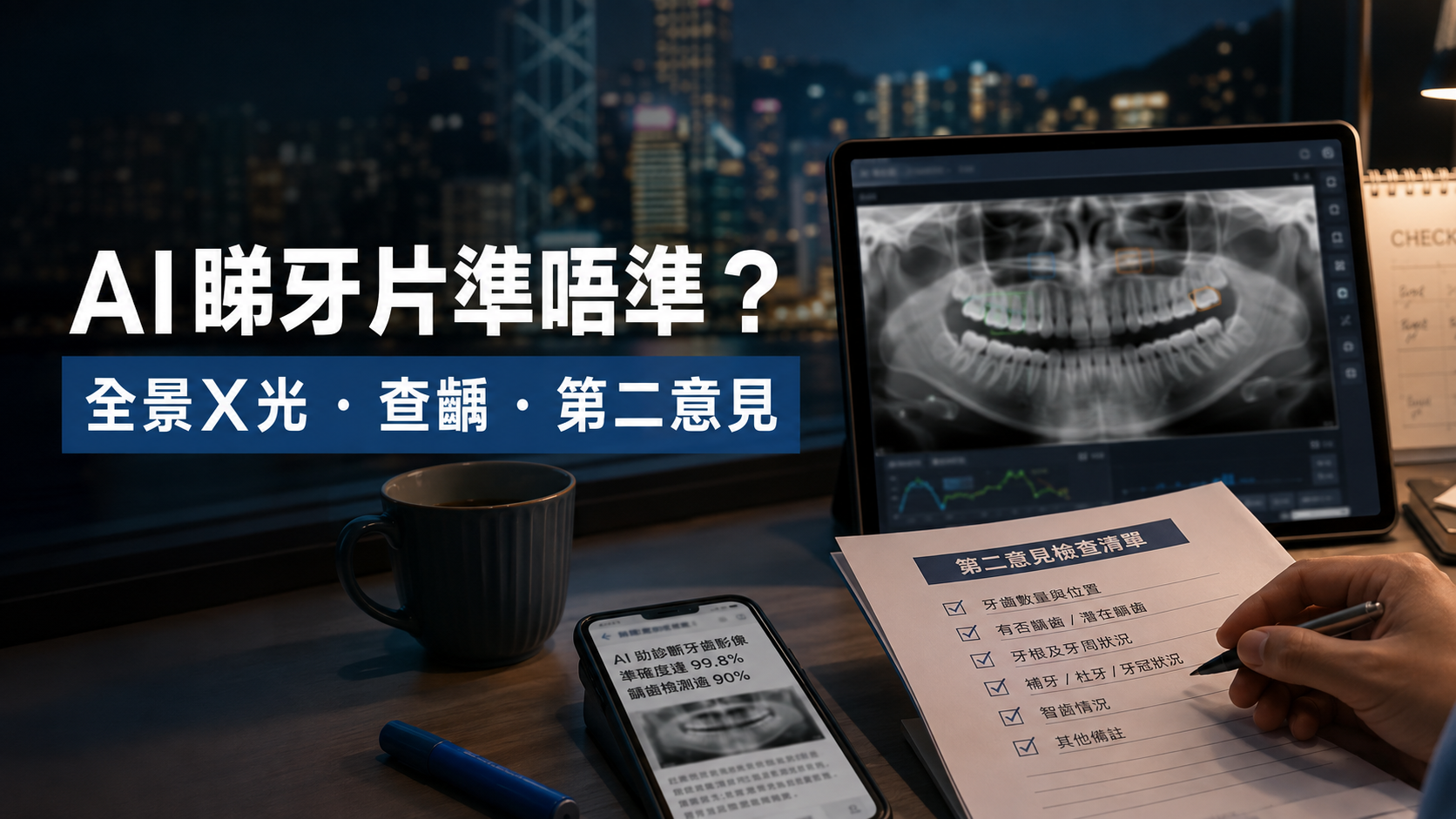 AI數牙準確率99.8%